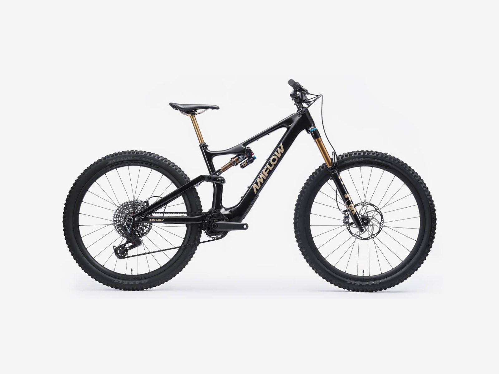 AMFLOW PL Carbon Pro 800 Wh — vista lateral, catálogo Bicigrino