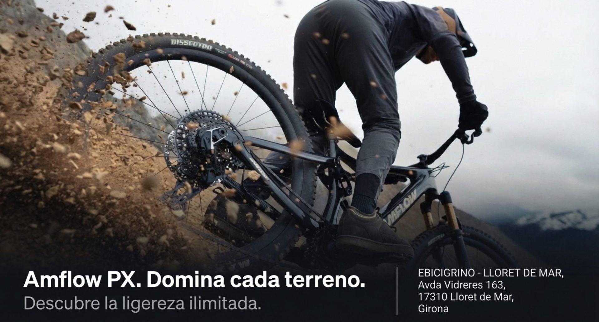 AMFLOW PX 2026 e-MTB con motor DJI Avinox M2S