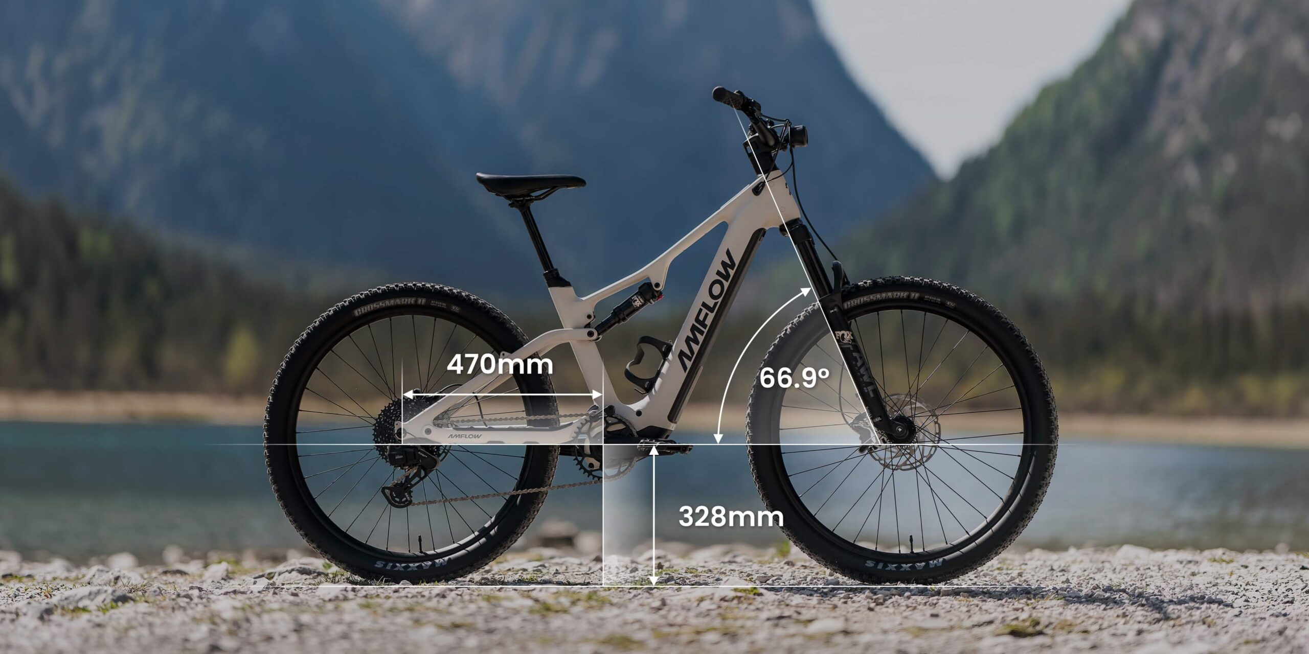 AMFLOW TL Carbon en sendero de montaña