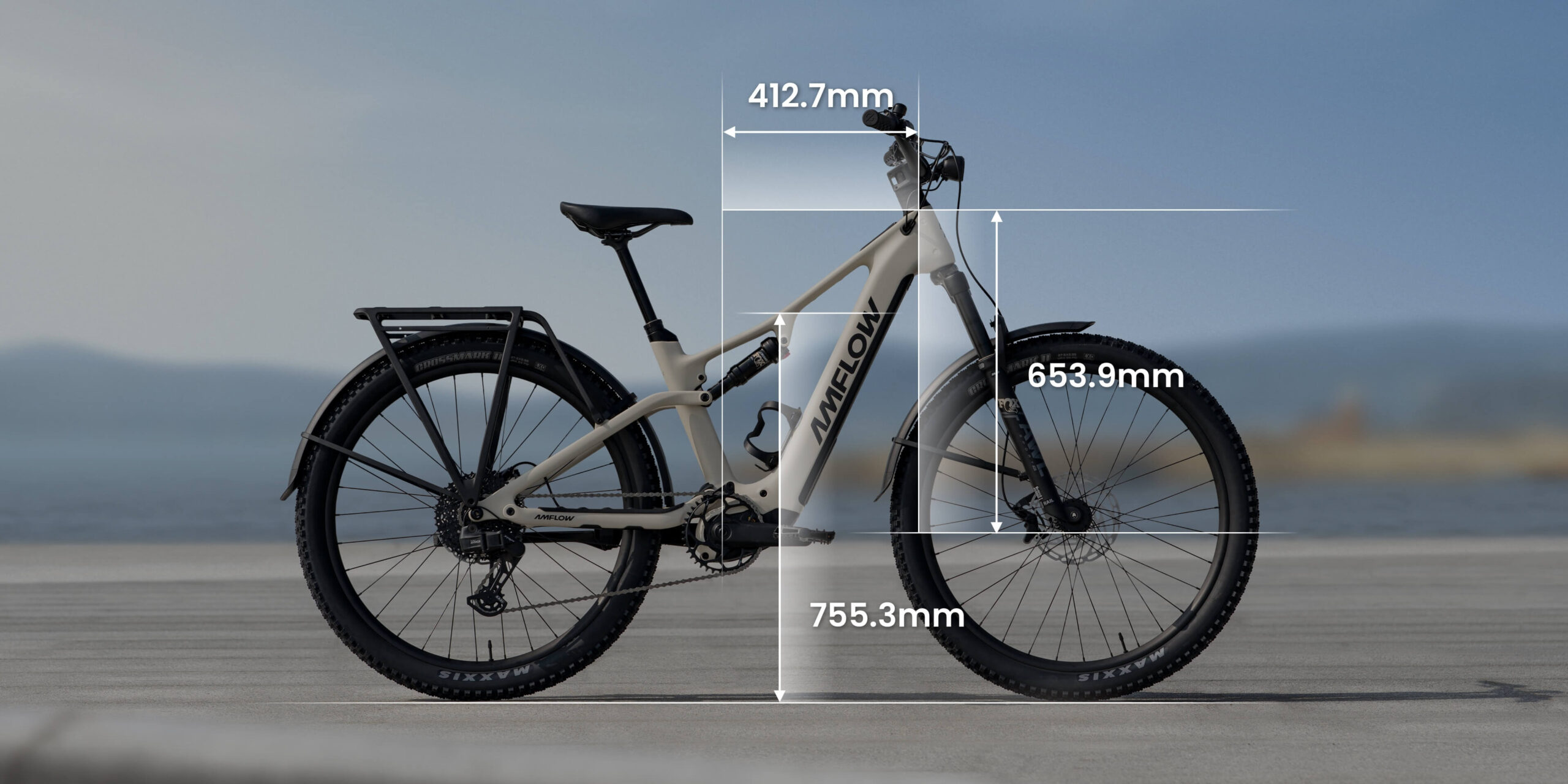 AMFLOW TL Carbon en ciudad