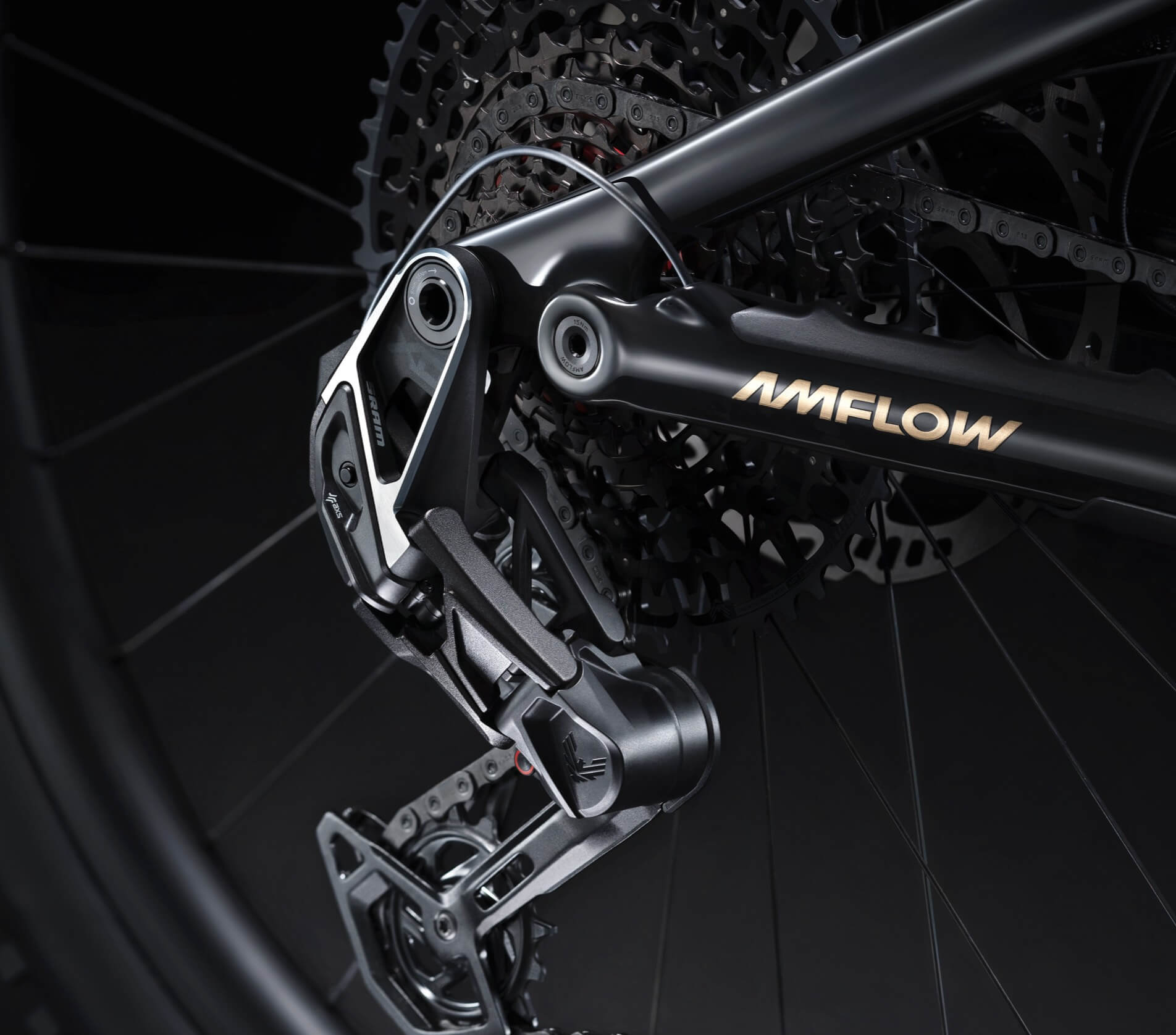 Cuadro de carbono AMFLOW PL de 2,27 kg